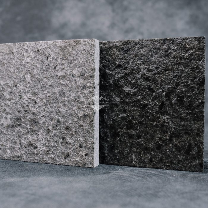 Andesite Stone brush hammer (dry and wet)