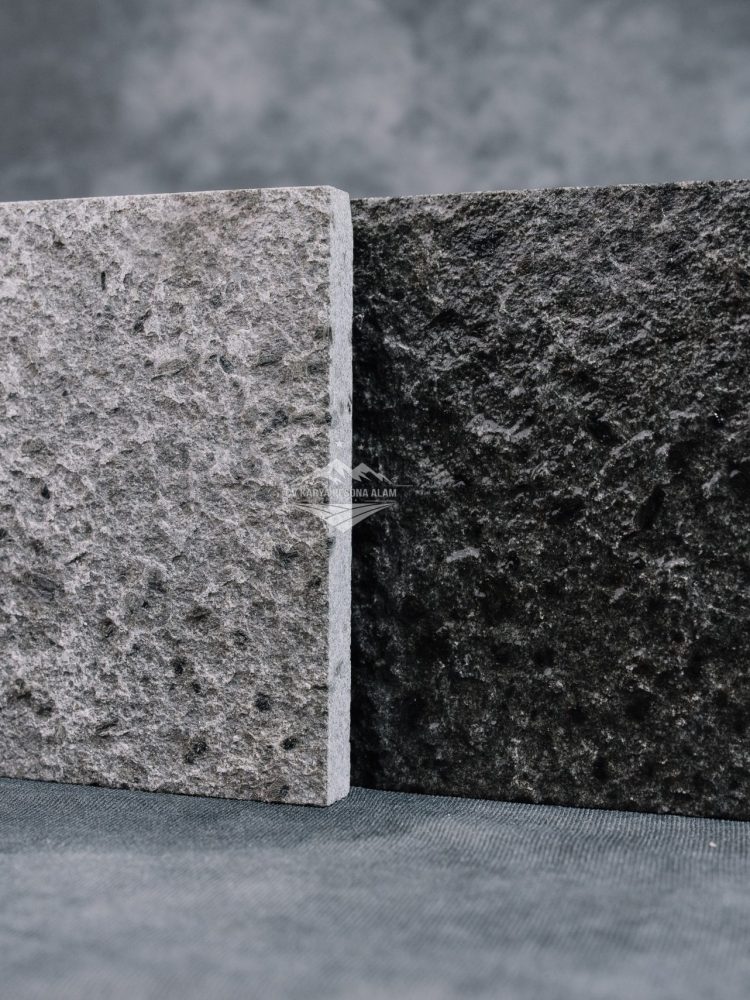 andesite bakar basah